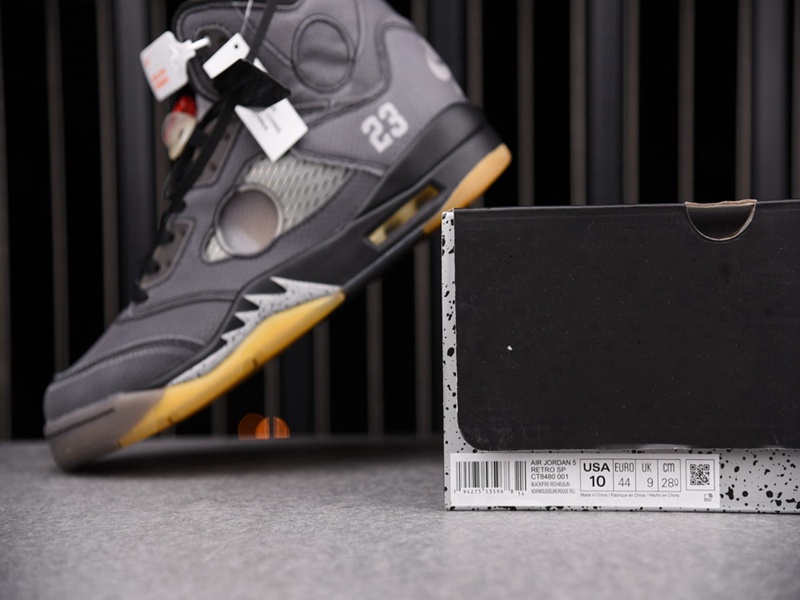 Off-white x Air Jordan Retro 5(CT8480-001)